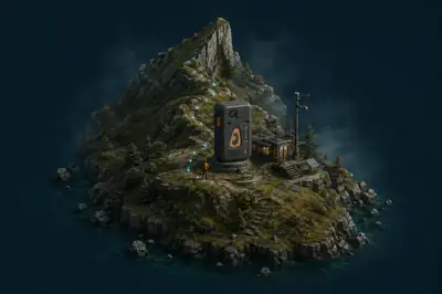 苍山守望 Box · 项目概念图，非产品实拍